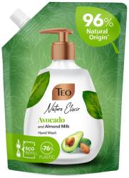 Teo Rezerva de sapun lichid TEO Nature Elixir, Avocado & Almond Milk, 500 ml (3800024047763)
