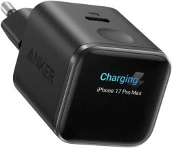 Anker Incarcator retea Anker Nano Smart Display, 45W, 1x USB-C, Negru (A121DG11)