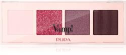 PUPA Vamp! Eyeshadow Palette szemhéjfesték paletta 004 Vibrant Plum 5.2 g