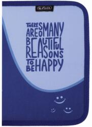 Herlitz Penar echipat Herlitz, 26 piese, dimensiune 13, 5 x 19, 5 x 3, 5 cm, motiv Be Happy (400211272) Penar