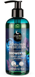 Organic Shop nyugtató tusolóolaj levendulával, áfonyával és melatoninnal 260 ml