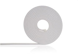 Lemlux LED NEON FLEX 12Vdc, 9.6W/m, 144LED/m, semleges fehér, 4x10mm, 5m tekercs, IP68