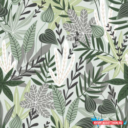  Virág Green Leaves szalvéta 20 db-os 33x33 cm (JAV_PKK057258)
