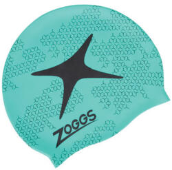 Zoggs Silicone Printed úszósapka, predator türkíz