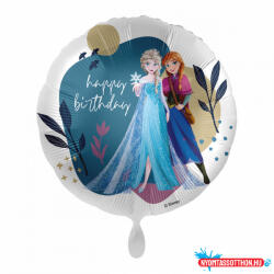 Disney Jégvarázs Leaf Happy Birthday fólia lufi 43 cm (JAV_NPR163342)