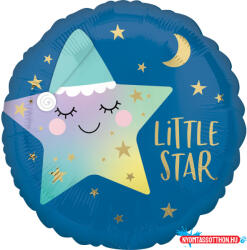 Csillag Kék Csillag Little Star fólia lufi 43 cm (JAV_DPA4166801)
