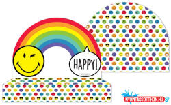 Emoji Wink Party Meghívó 8 db-os (JAV_DPA9906561)