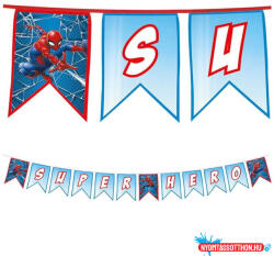 Pókember Crime Fighter party felirat 2 m (JAV_PNN95589)