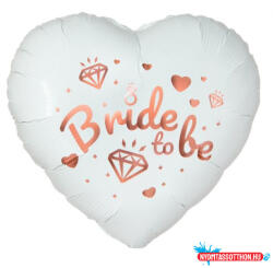 Esküvő Lánybúcsú Bride To Be fólia lufi 37 cm (JAV_MLG166125)