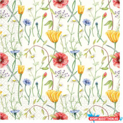 Virág Virágos Wild szalvéta 20 db-os 33x33 cm (JAV_PNN97106)