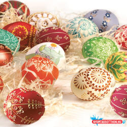 Húsvét Eggs & Hay szalvéta 20 db-os 33x33 cm (JAV_PKK015616)