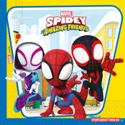 Pókember Spidey szalvéta 20 db-os 33x33 cm FSC (JAV_PNN94878)