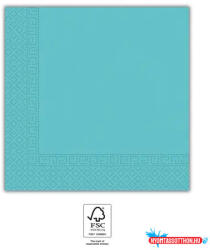  Kék Unicolour Light Blue szalvéta 20 db-os 33x33 cm FSC (JAV_PNN93050)