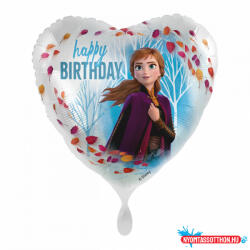 Disney Jégvarázs Anna Happy Birthday fólia lufi 43 cm (JAV_NPR163380)