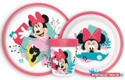 Disney Minnie Being More csúszásmentes étkészlet, micro műanyag szett (JAV_JVL66670)