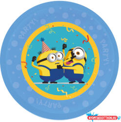 Minyonok The Rise of Gru micro prémium műanyag lapostányér 4 db-os szett 21 cm (JAV_PNN97112)