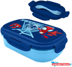 Pókember Blue Web szendvicsdoboz + evőeszköz szett (JAV_EWA50100SP)