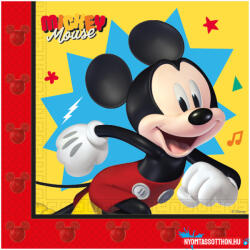 Disney Mickey Jump Into Fun szalvéta 20 db-os 33x33 cm FSC (JAV_PNN97226)