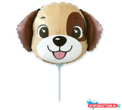 Kutyás Brown fólia lufi 36 cm (WP) (JAV_MLG324990)