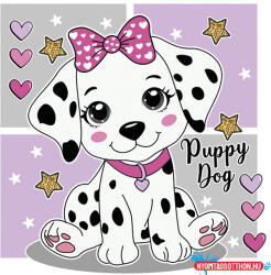Állatos Charming Puppy szalvéta 20 db-os 33x33 cm (JAV_PKK772626)