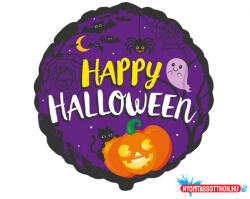 Halloween Happy Halloween Purple fólia lufi 48 cm (WP) (JAV_MLG312089)