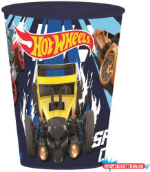 Hot Wheels Blue Fire műanyag pohár 260 ml (JAV_STF85807)