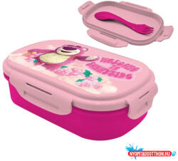 Disney Játékháború Lotso szendvicsdoboz + evőeszköz szett (JAV_EWA00015LTS)