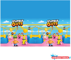 Stumble Guys Chaos Runner műanyag asztalterítő 120x180 cm (JAV_PNN97948)