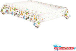Állatos Cute Party papír asztalterítő 120x180 cm (JAV_PKK758262)