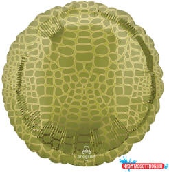 Aligátor mintás Wild fólia lufi 43 cm (JAV_DPA4280001)