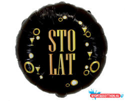 Boldog Születésnapot Sto Lat B&C fólia lufi 36 cm (JAV_MLG168525)