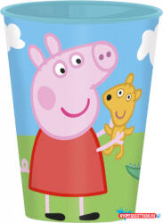 Peppa Malac Kindness Blue műanyag pohár 260 ml (JAV_STF52807)
