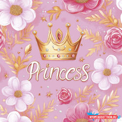 Hercegnők Hercegnő Crown szalvéta 20 db-os 33x33 cm (JAV_PKK765895)