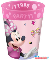 Disney Minnie Junior micro prémium műanyag pohár szett 4 db-os 250 ml (JAV_PNN96780)