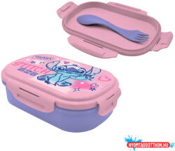 Disney Lilo és Stitch, A csillagkutya This World szendvicsdoboz + evőeszköz szett (JAV_EWA00158ST)