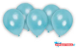  Kék Metallic Pastel Blue léggömb, lufi 8 db-os (JAV_PNN95958)