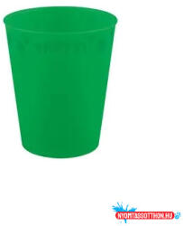 Party Zöld Bright Green micro prémium műanyag pohár 250 ml (JAV_PNN96693)