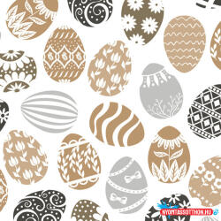 Húsvét Elegant Eggs szalvéta 20 db-os 25x25 cm (JAV_PKK759931)