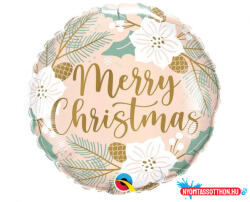 Karácsony Karácsonyi Merry Christmas Pastel fólia lufi 46 cm (JAV_MLG279062)