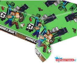 Minecraft Green műanyag asztalterítő 120x180 cm (JAV_PNN95444)