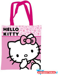 Hello Kitty Pink vászontáska, bevásárlótáska 44 cm (JAV_FML364399)