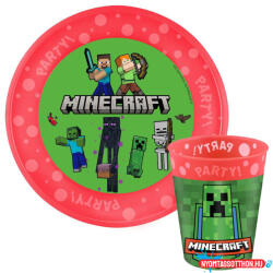 Minecraft Party micro prémium műanyag szett (JAV_JVL11113)