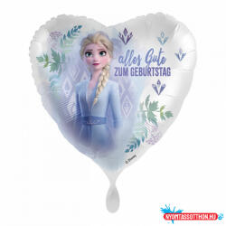 Disney Jégvarázs Elsa Alles Gute zum Geburtstag fólia lufi 43 cm (JAV_NPR168934)