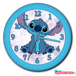 Disney Lilo és Stitch, A csillagkutya Magical falióra 25 cm (JAV_EWA3015LAS)