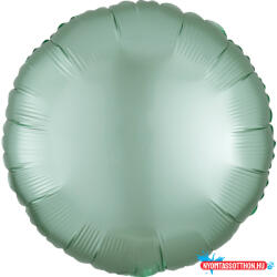  Zöld Silk Lustre Mint kör fólia lufi 43 cm (JAV_DPA9914107)