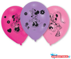 Disney Minnie Shopping léggömb, lufi 10 db-os 10 inch (25, 4cm) (JAV_DPA999371)