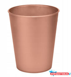 Party Színes Rose Gold micro prémium műanyag pohár 250 ml (JAV_PNN96680)