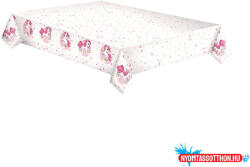 Unikornis Pink Heart papír asztalterítő 120x180 cm (JAV_PKK054592)