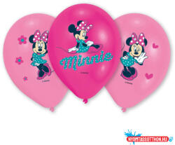 Disney Minnie Pink léggömb, lufi 6 db-os 11 inch (27, 5 cm) (JAV_DPA999239)