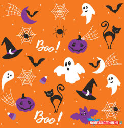 Halloween Graphics on Orange szalvéta 20 db-os 33x33 cm (JAV_PKK056954)